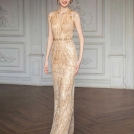 鱼尾晚礼服裙2025新款主持人年会连衣裙亮片气质名媛生日高端轻奢